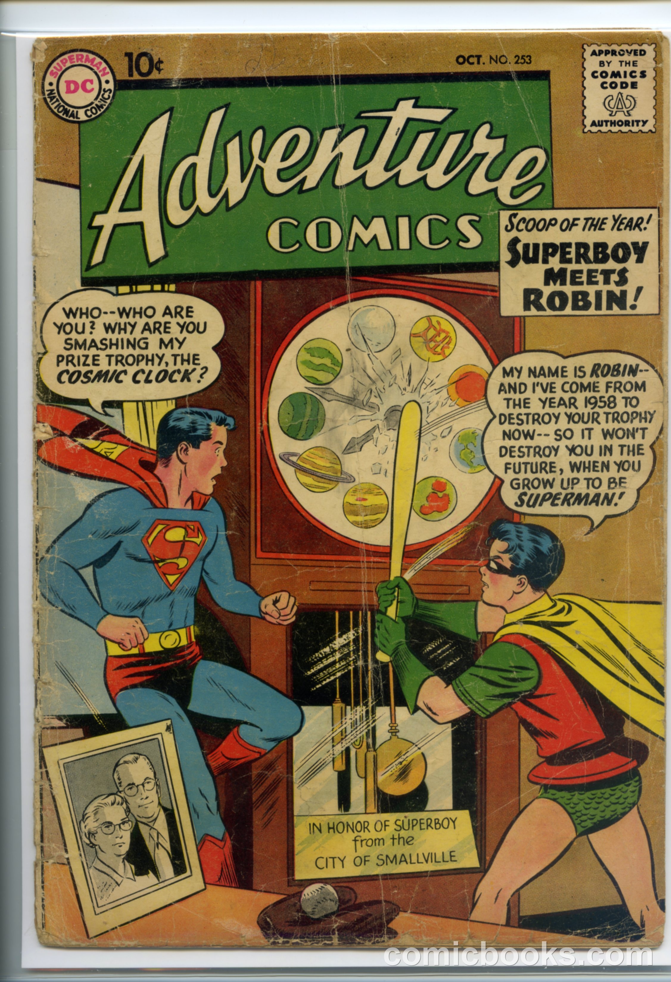 Adventure Comics #253 cover