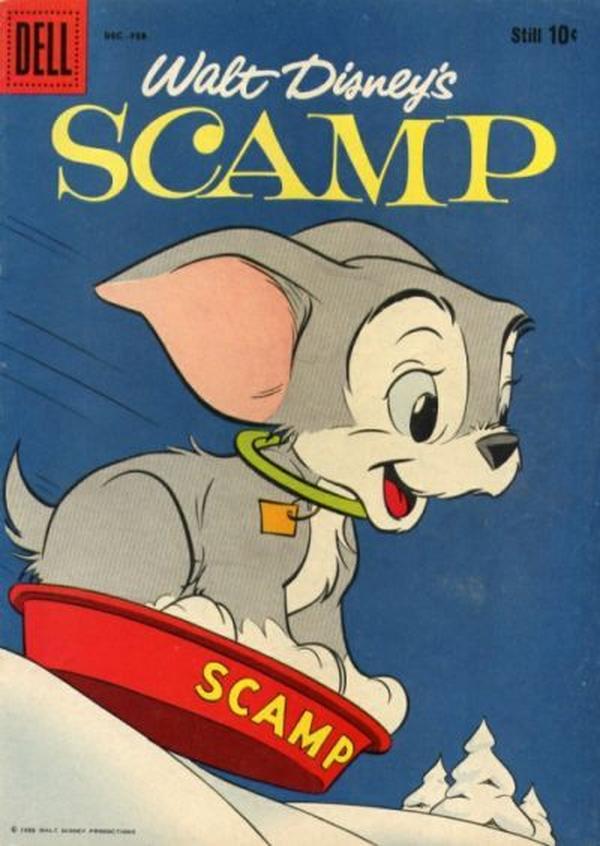 Walt Disney's Scamp #8 cover