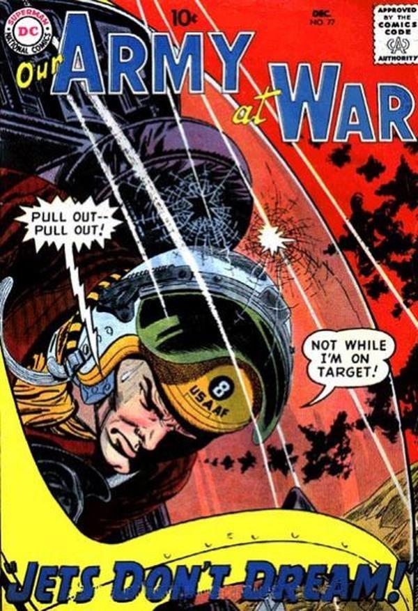 Our Army at War #77 cover