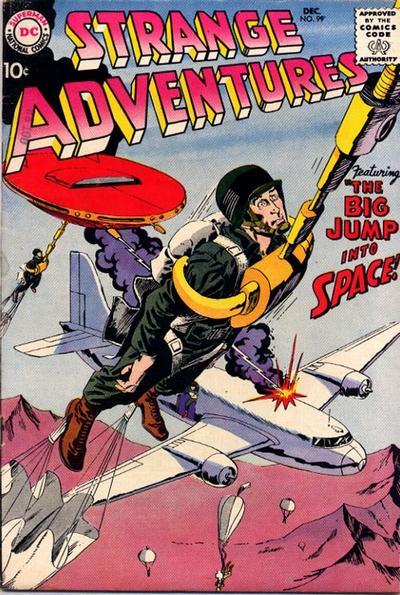 Strange Adventures #99 cover