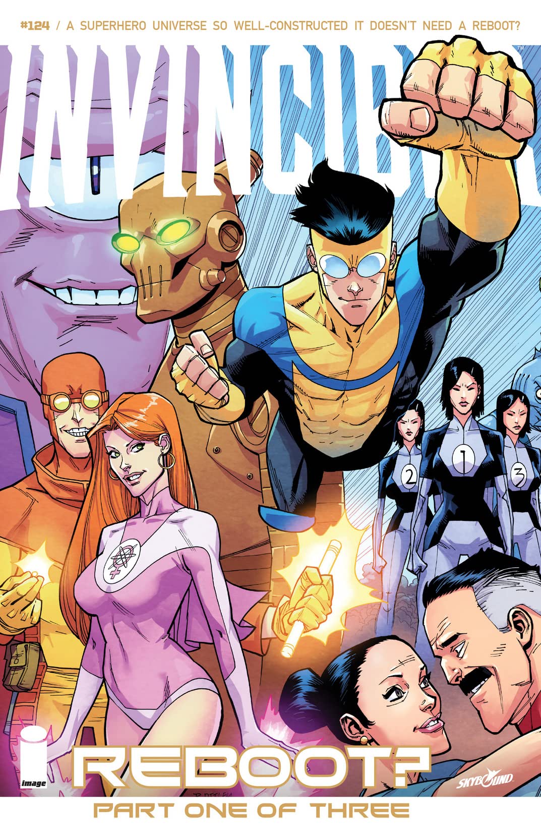 Invincible #124 cover