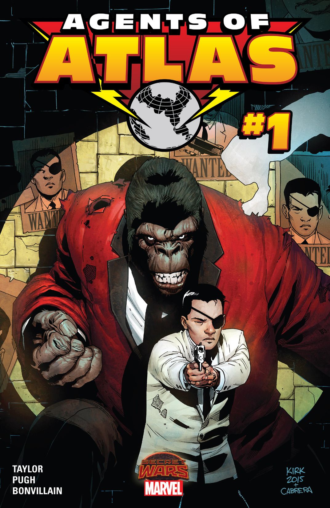 Secret Wars Agents of Atlas #1 cover