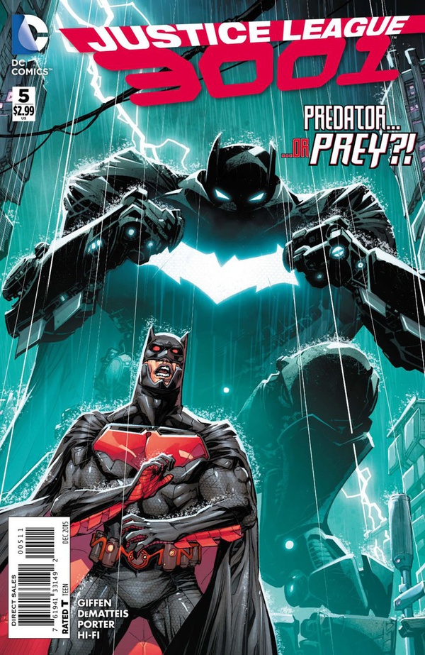 Justice League 3001 #5 cover