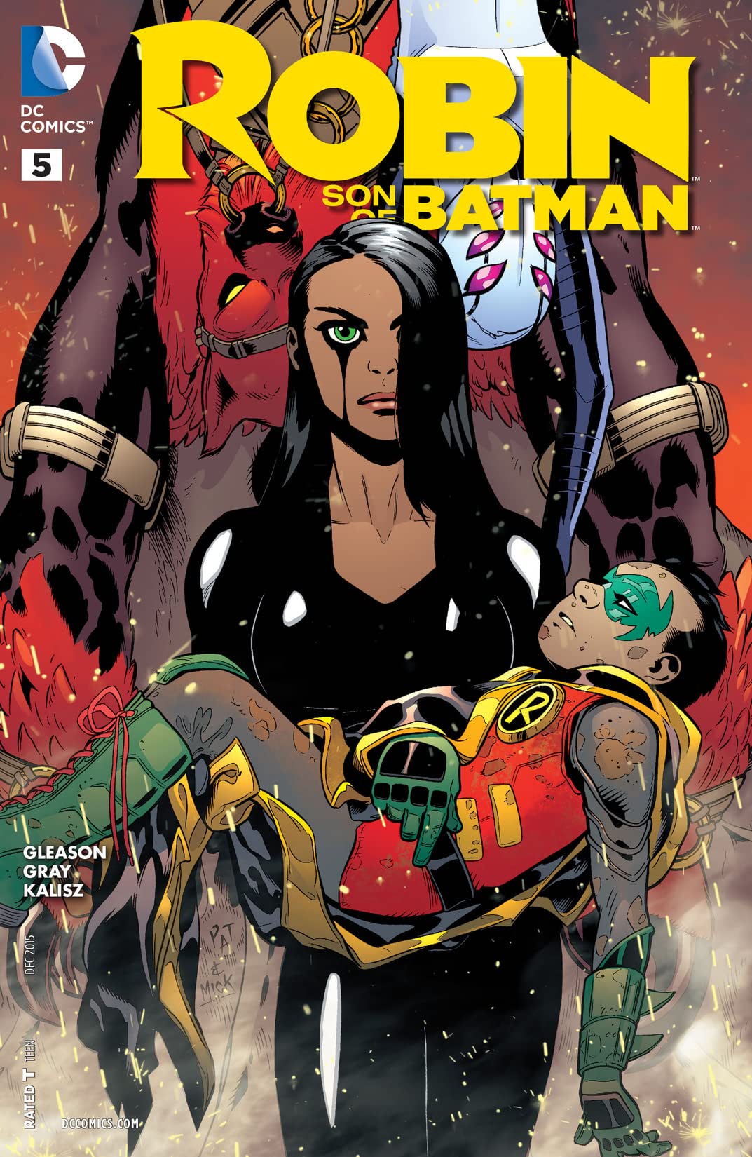 Robin: Son of Batman #5 cover