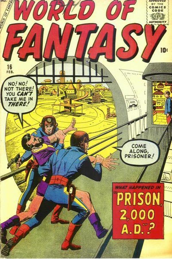 World of Fantasy #16 cover