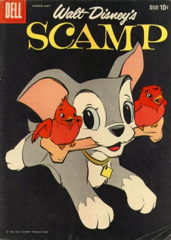 Walt Disney's Scamp #9 cover