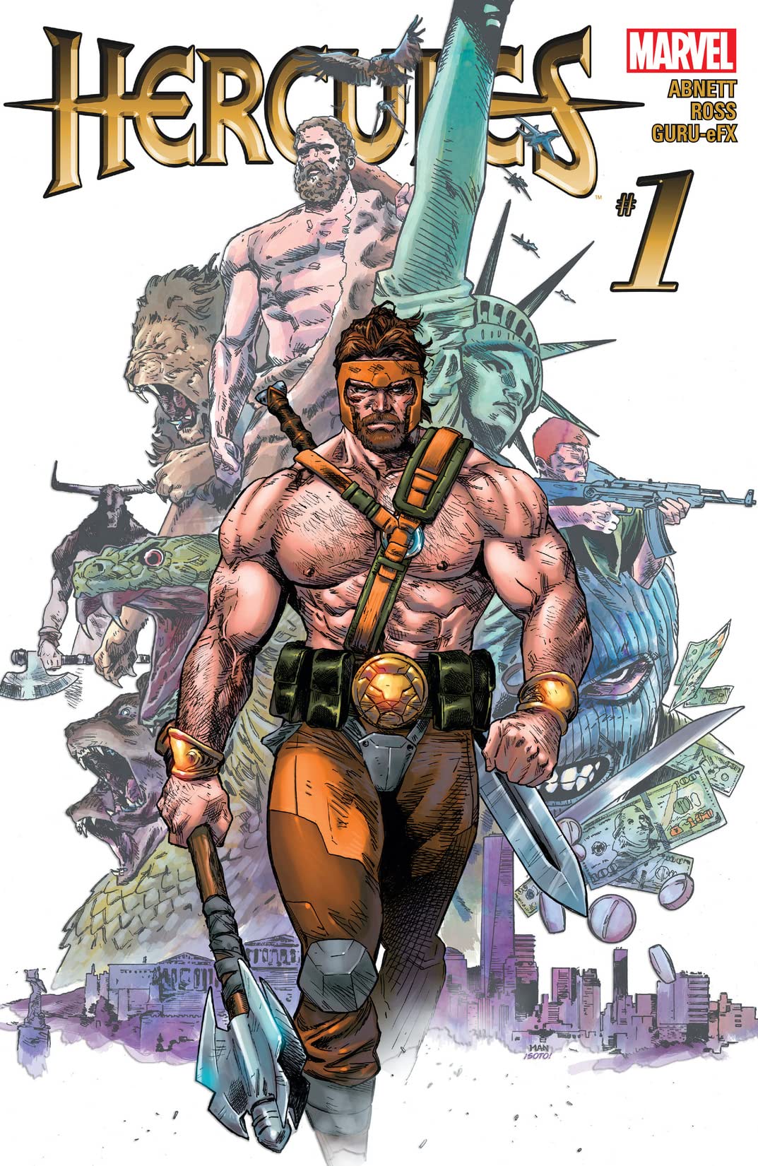 Hercules #1 cover
