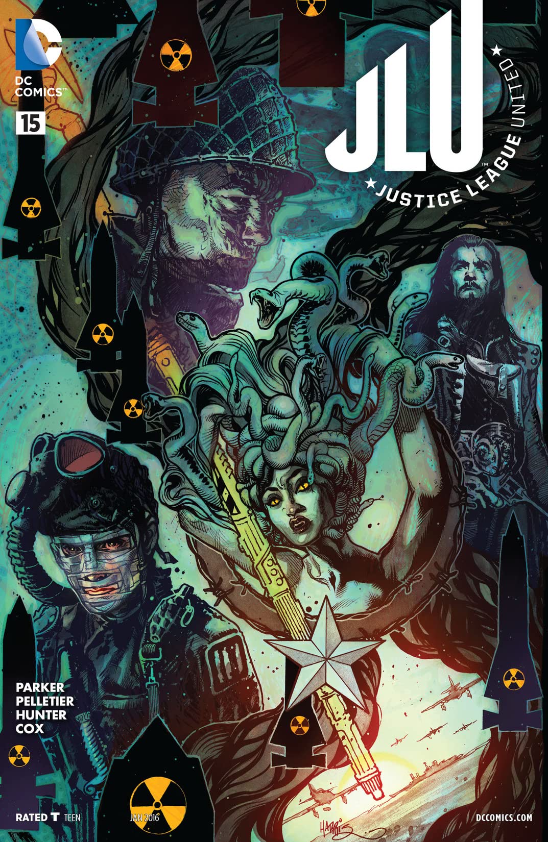 Justice League United #15 cover