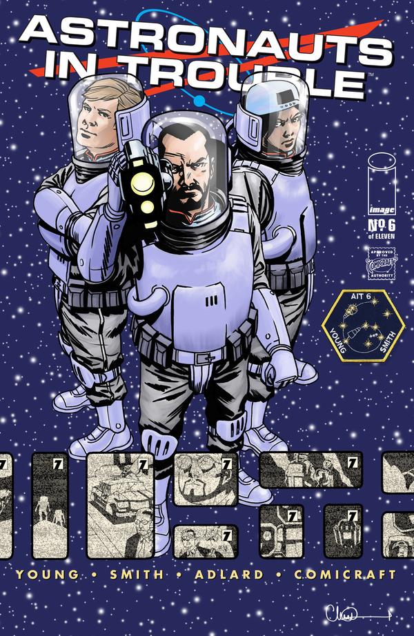 Astronauts in Trouble #6 cover