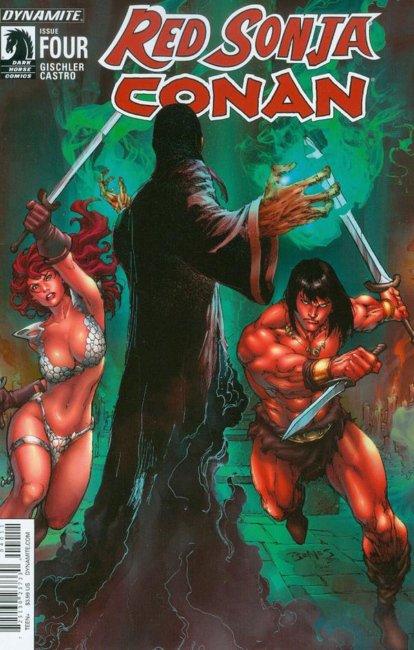 Red Sonja / Conan #4 cover