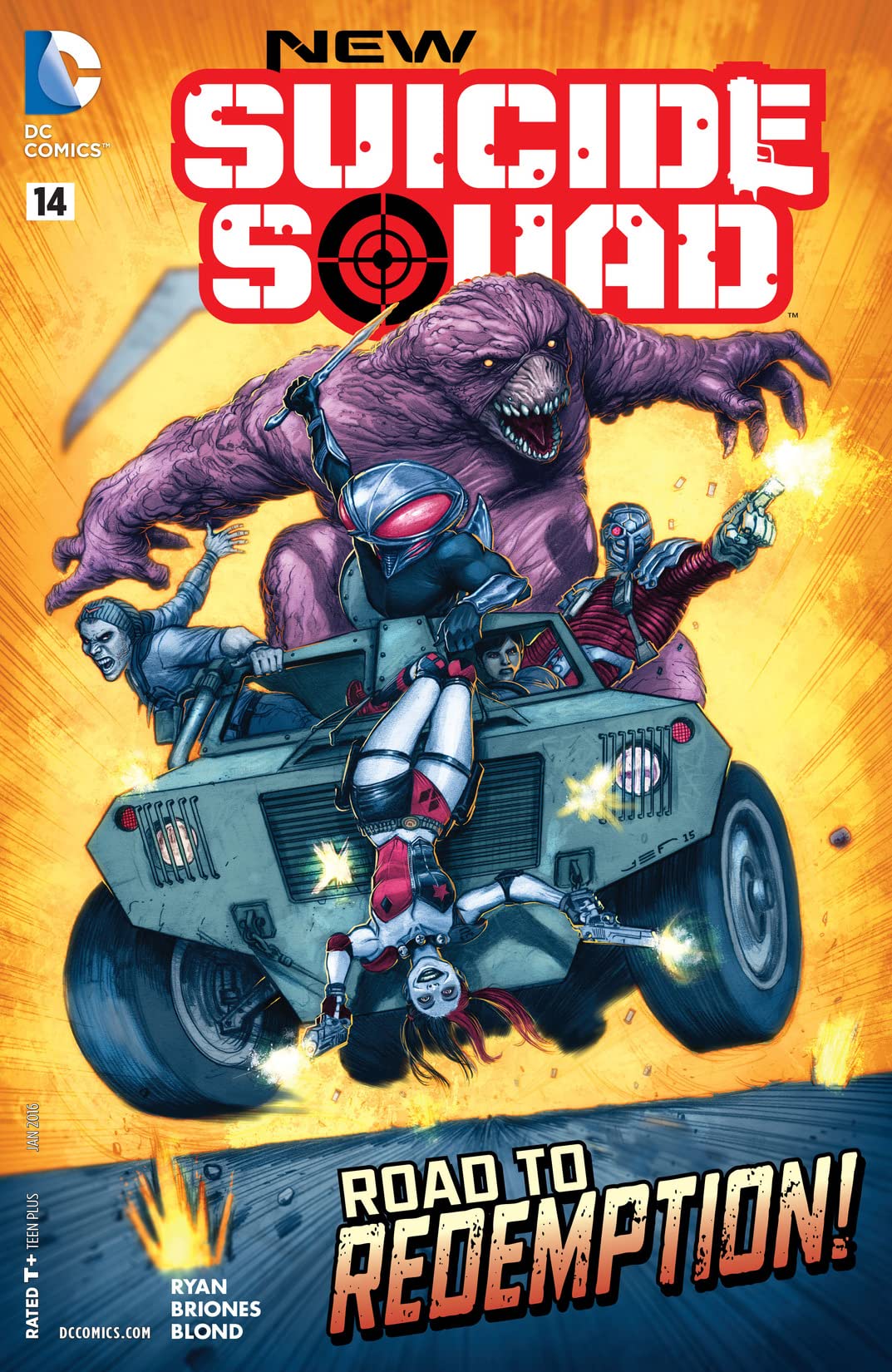 New Suicide Squad #14 cover