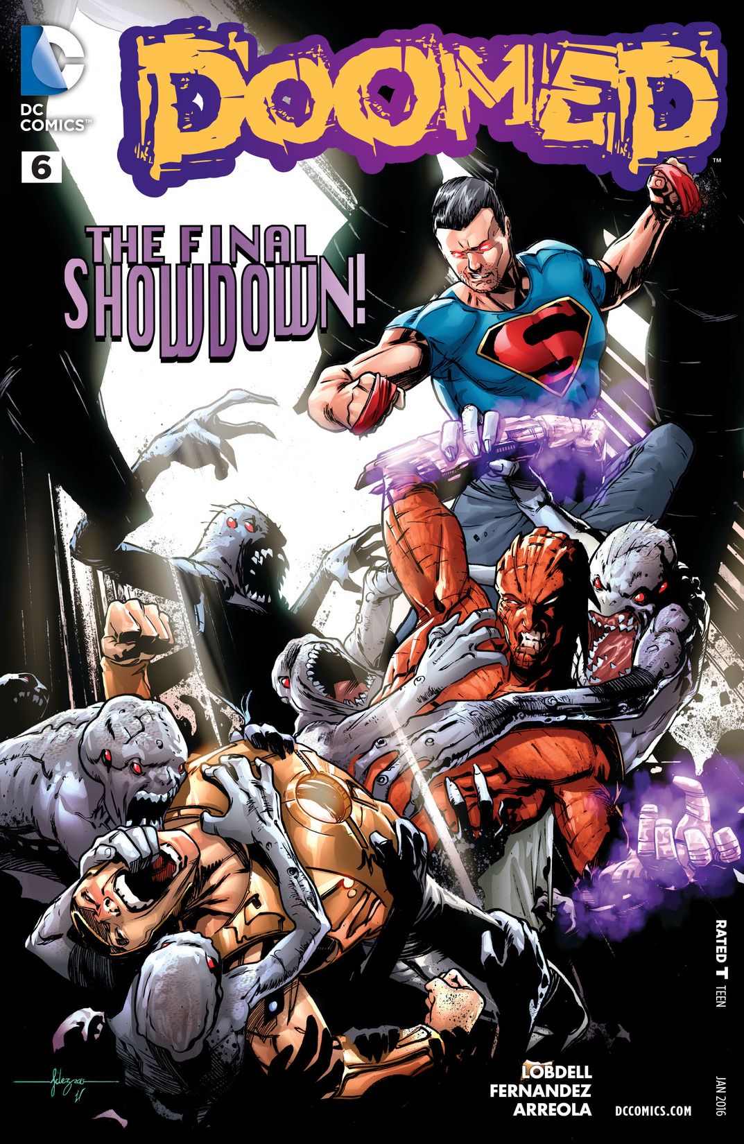 Doomed #6 cover