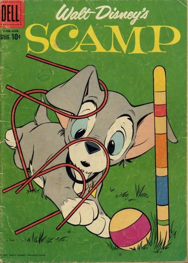 Walt Disney's Scamp #10 cover