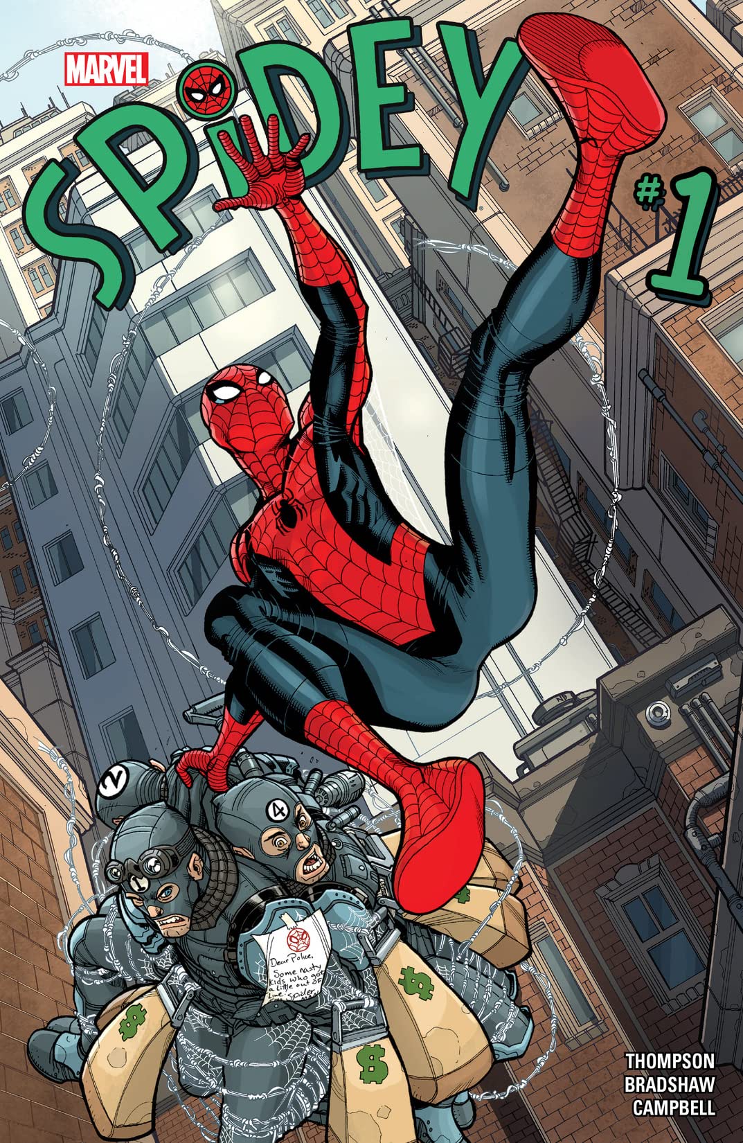Spidey #1 cover