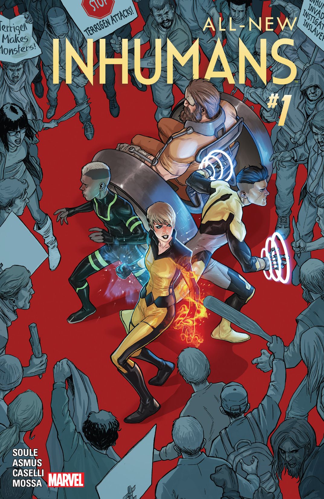 All-New Inhumans #1 cover