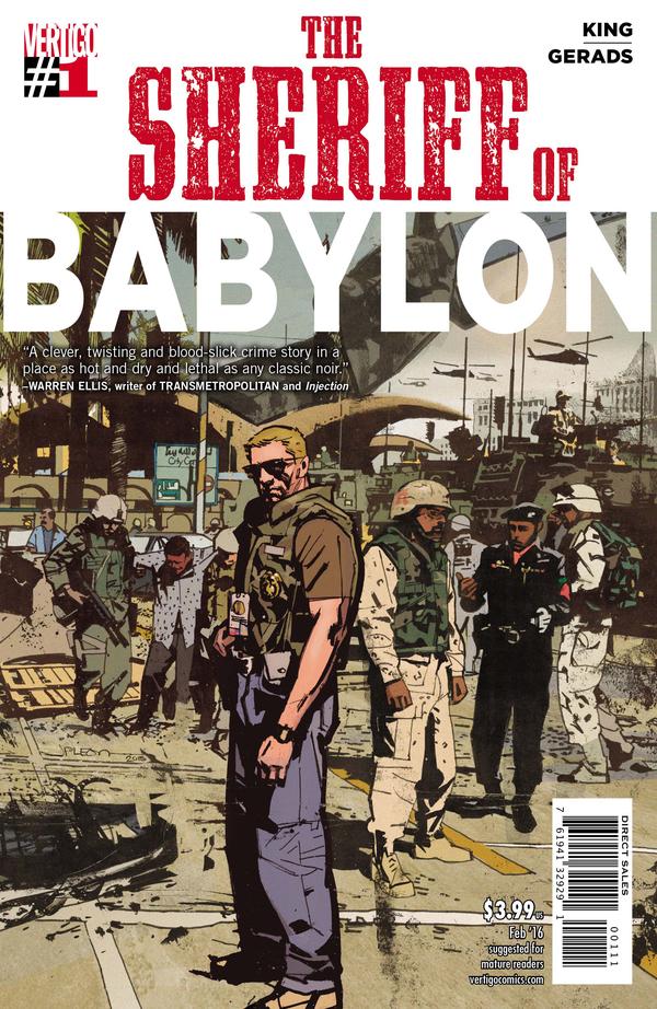 Sheriff of Babylon #1 cover