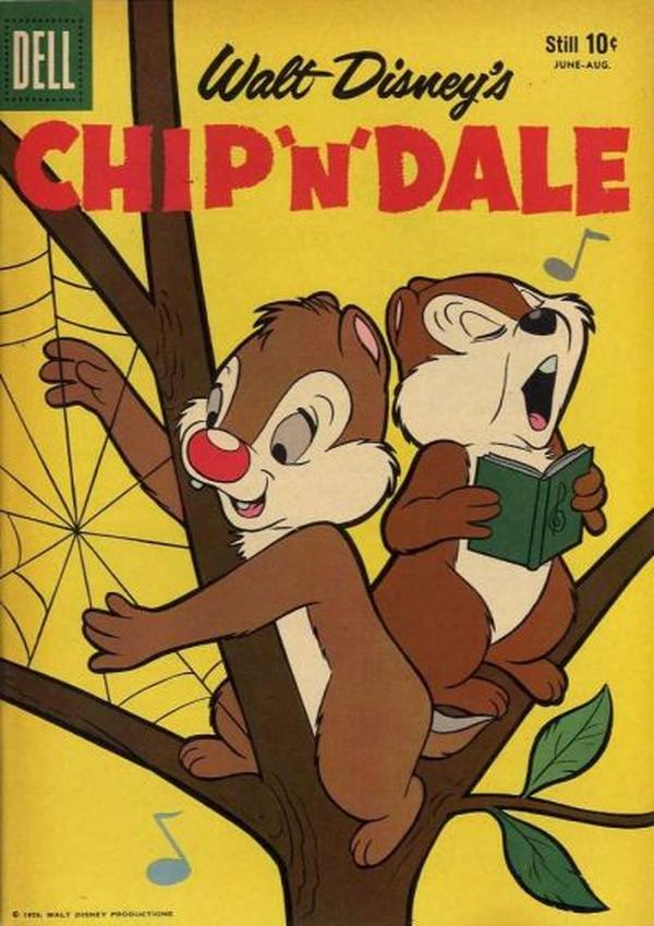 Walt Disney's Chip 'n' Dale #18 cover