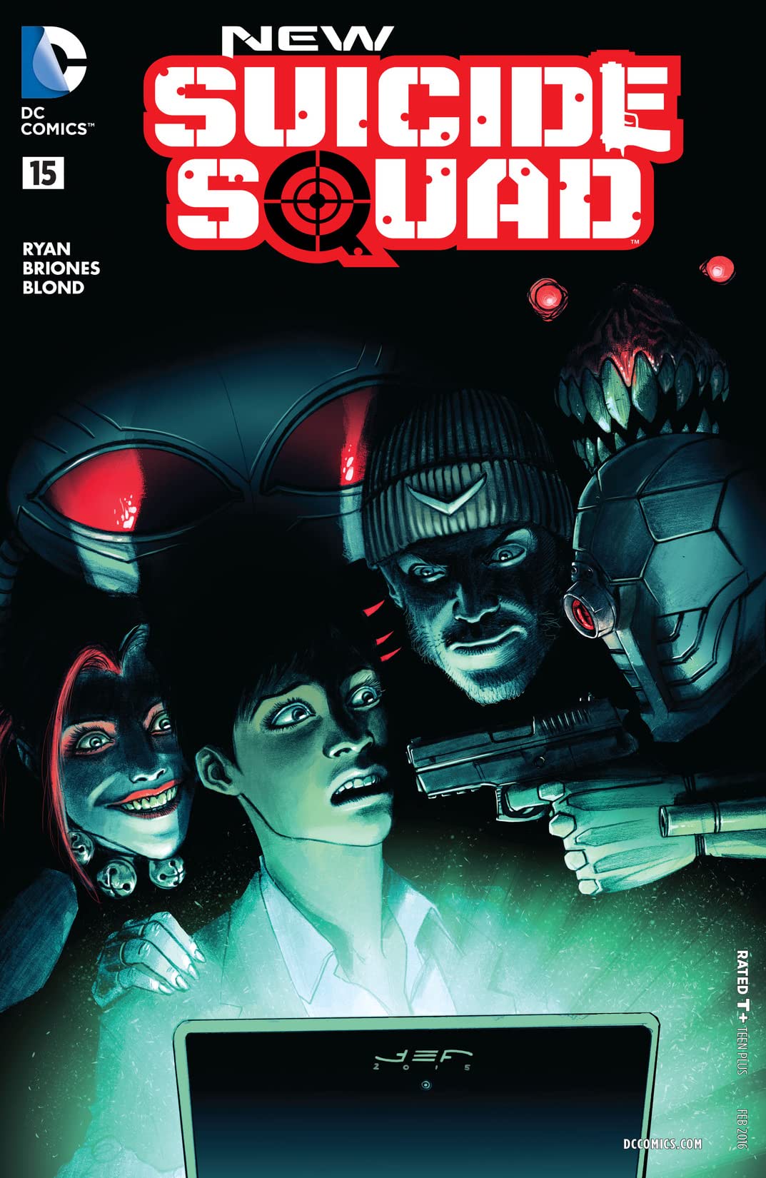 New Suicide Squad #15 cover