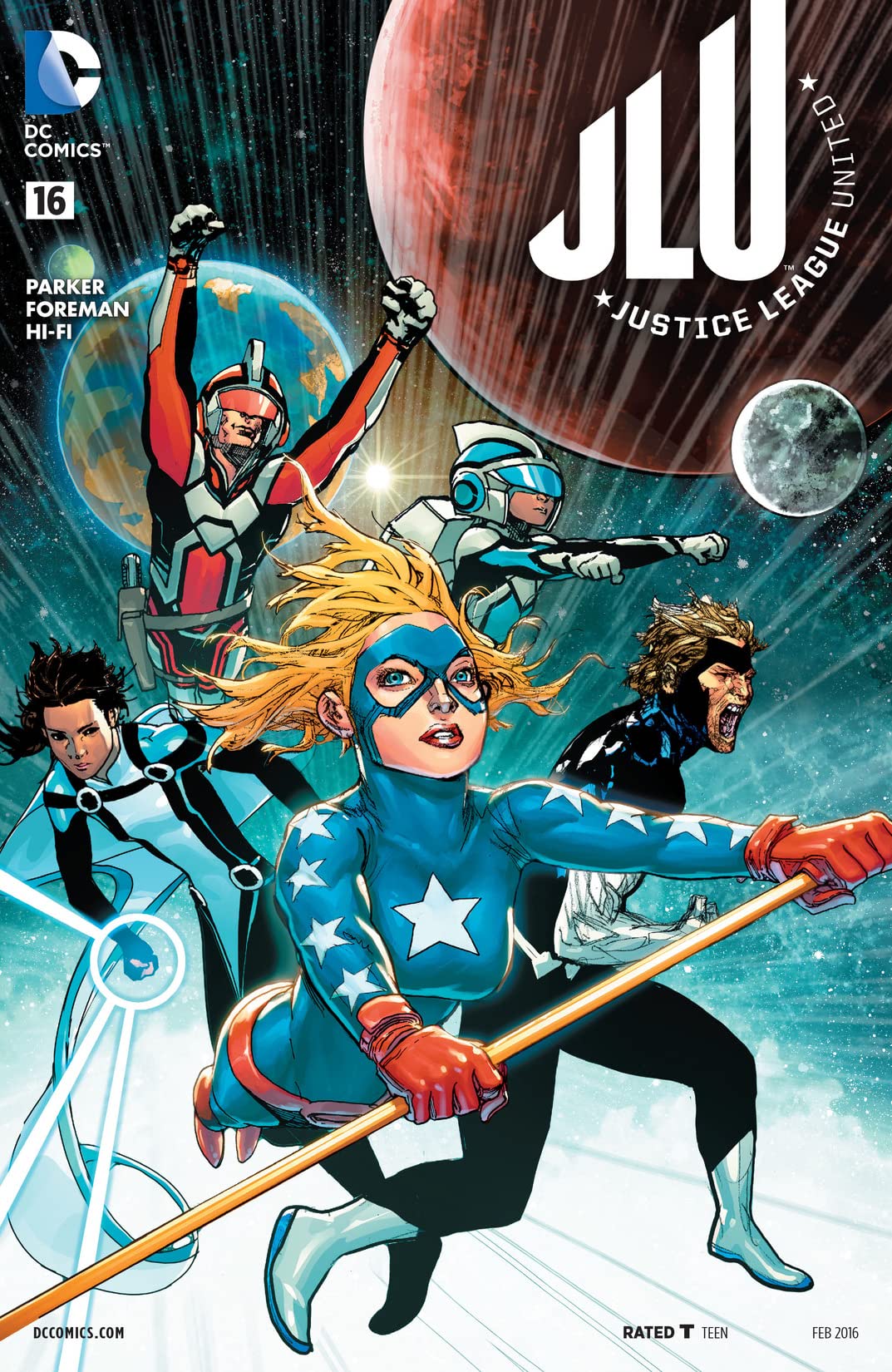 Justice League United #16 cover
