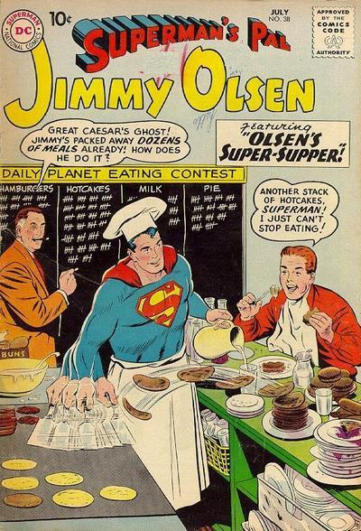 Superman's Pal, Jimmy Olsen #38 cover