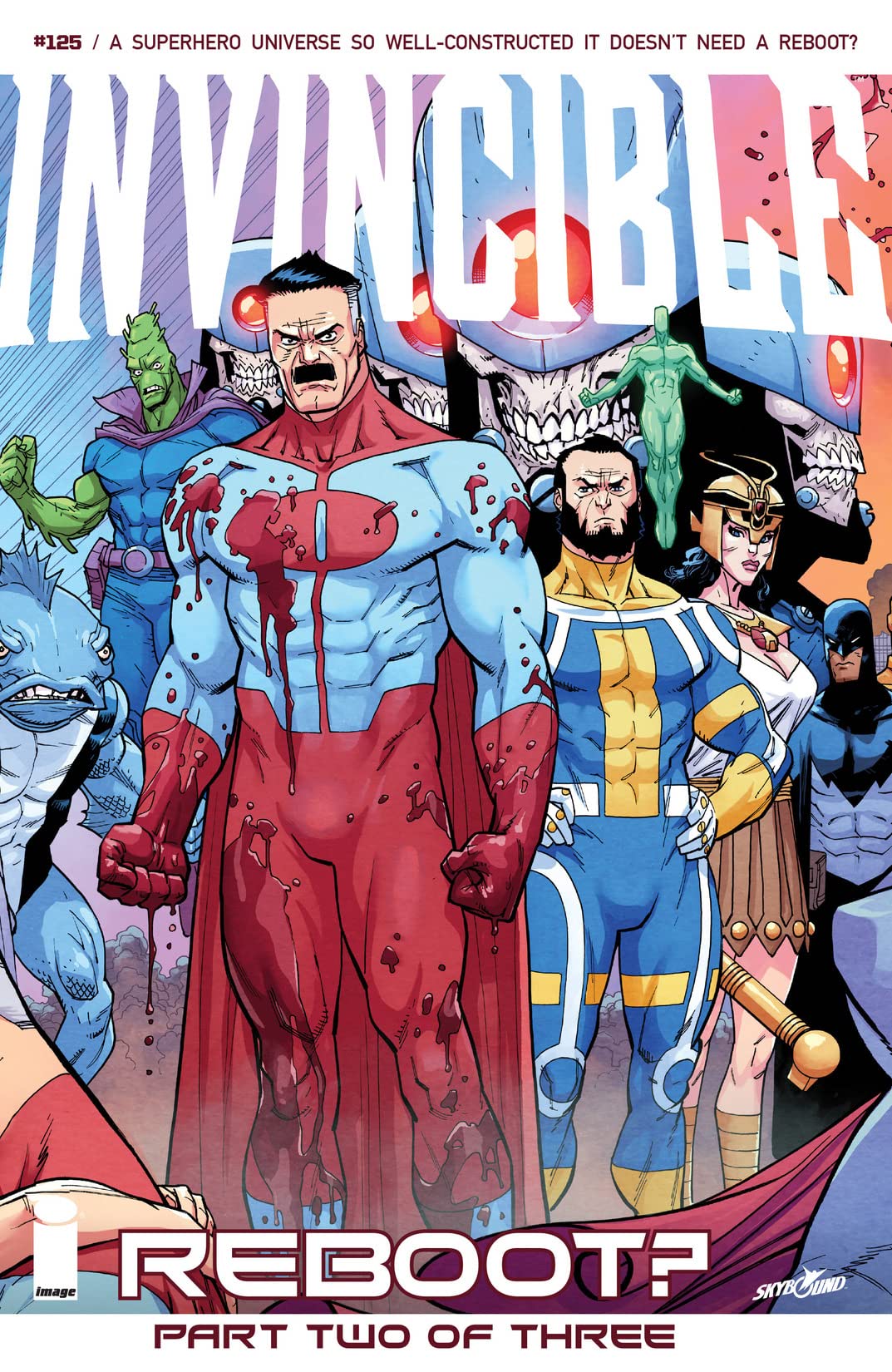 Invincible #125 cover