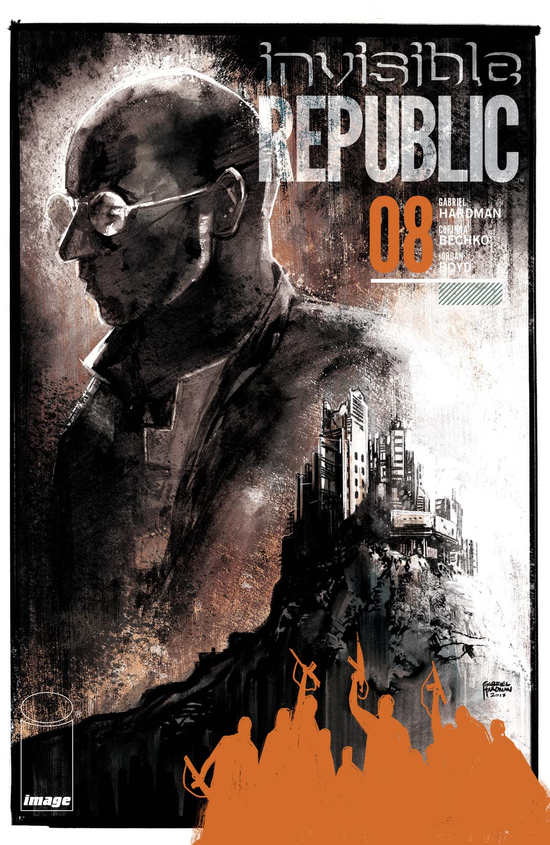 Invisible Republic #8 cover
