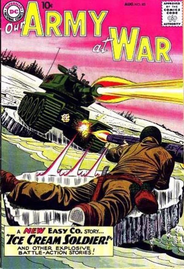 Our Army at War #85 cover