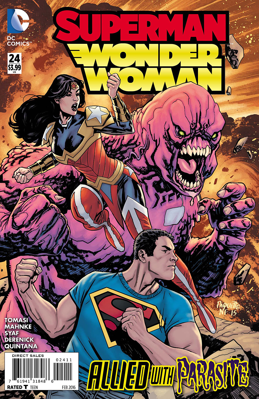 Superman / Wonder Woman #24 cover