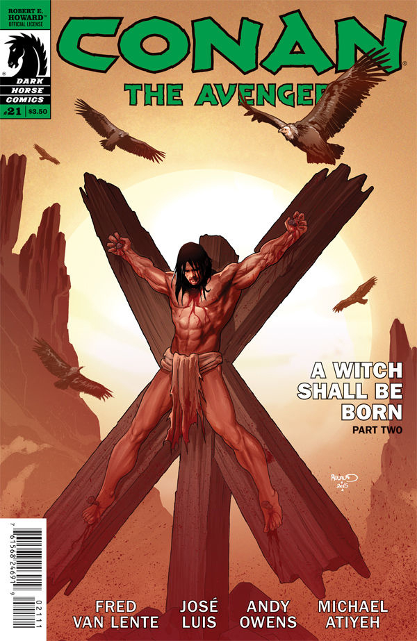 Conan the Avenger #21 cover