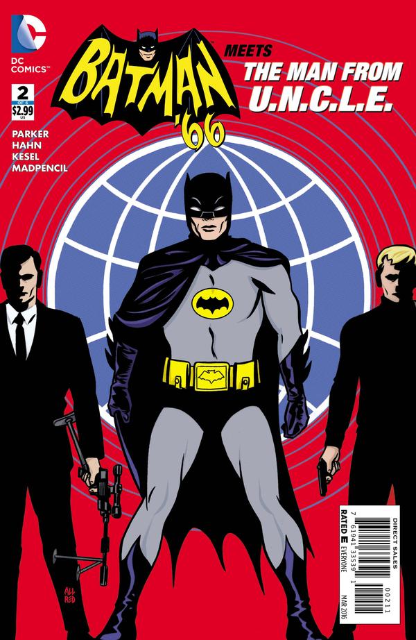 Batman '66 Meets the Man from U.N.C.L.E. #2 cover