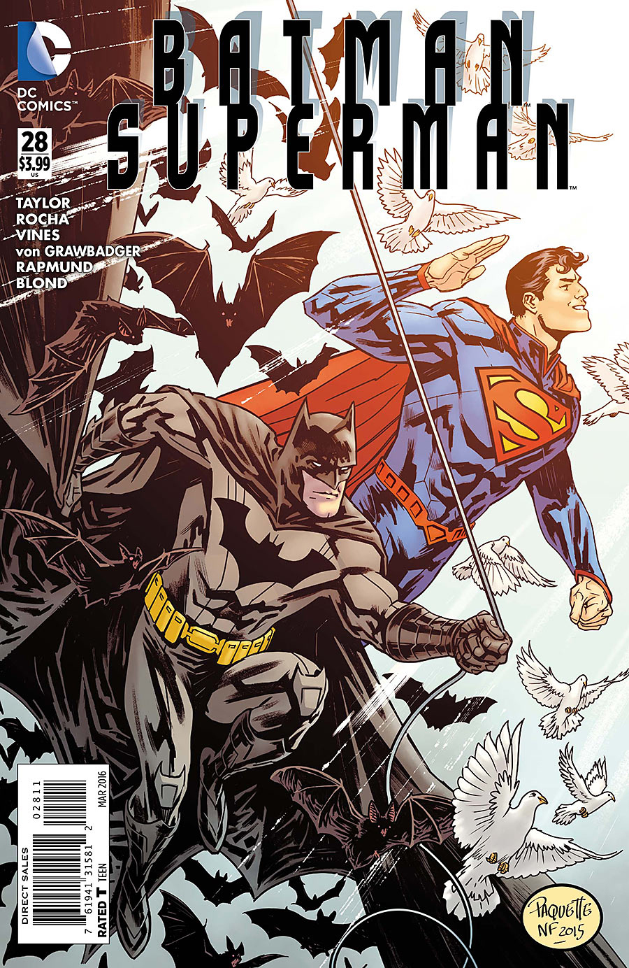Batman / Superman #28 cover