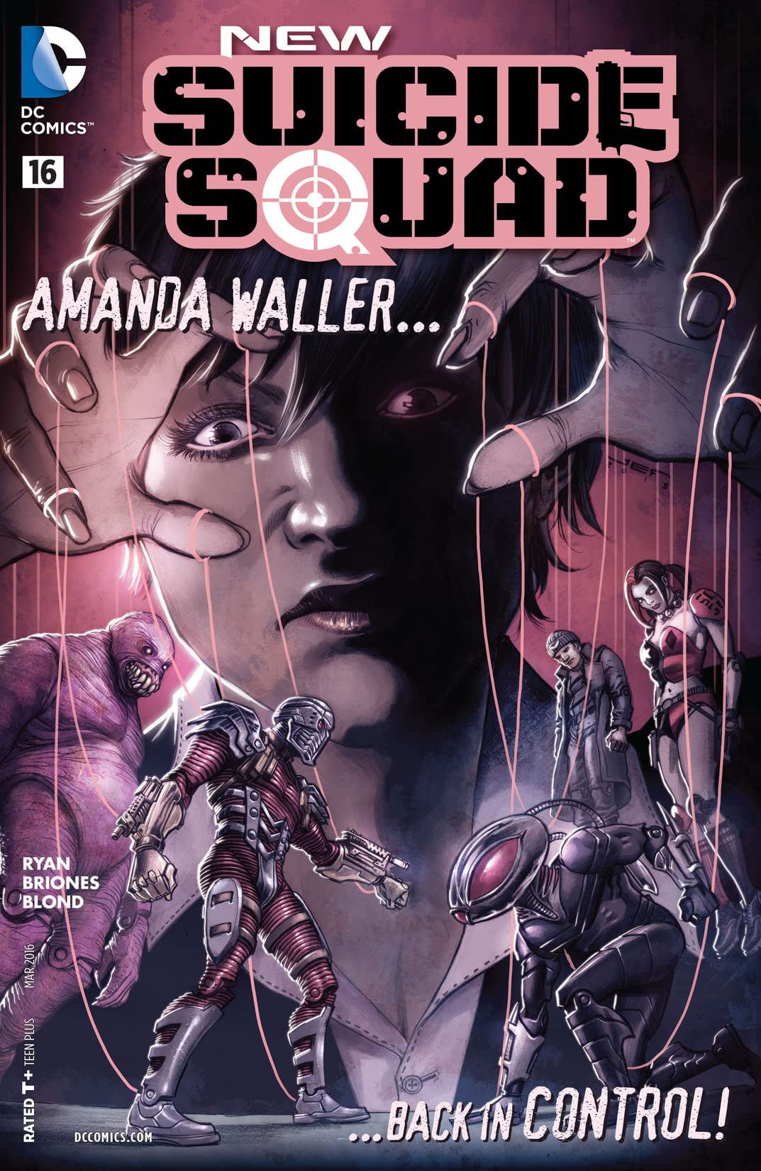 New Suicide Squad #16 cover