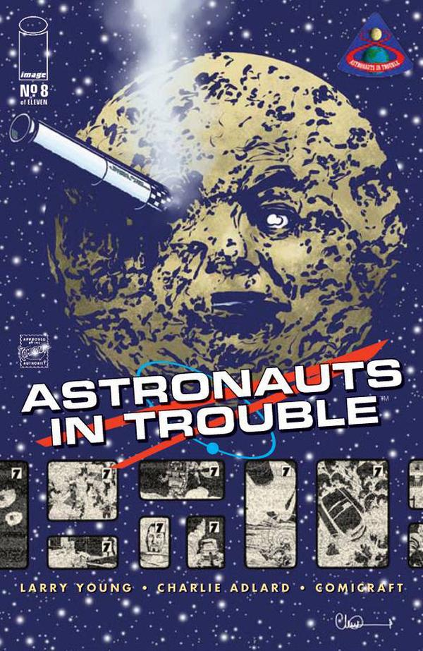 Astronauts in Trouble #8 cover
