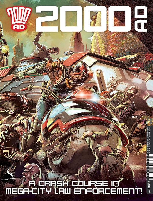 2000 AD #1957 cover