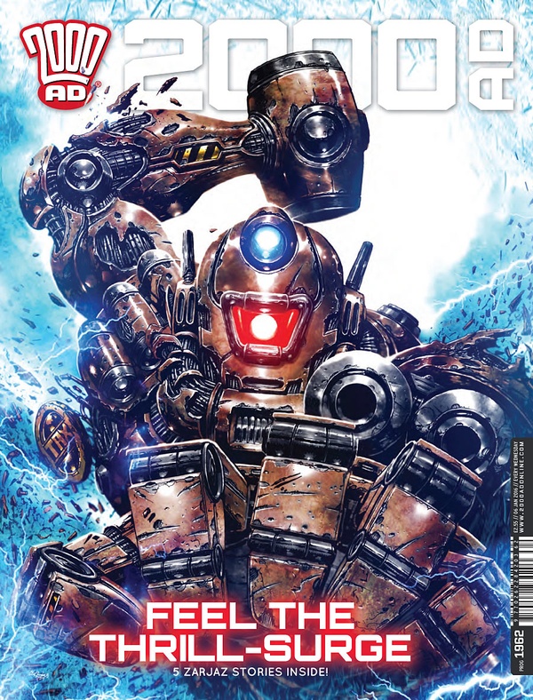 2000 AD #1962 cover