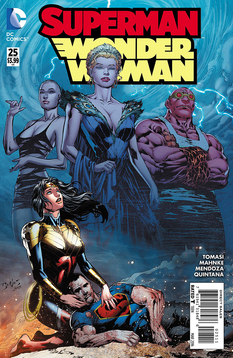 Superman / Wonder Woman #25 cover