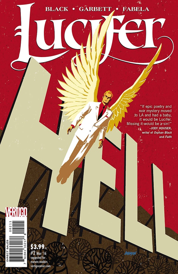 Lucifer #2 cover