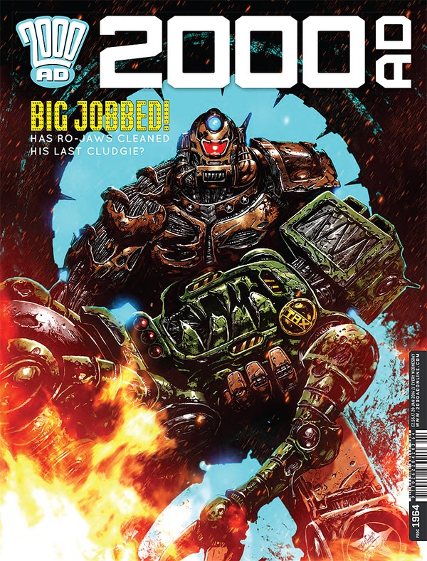 2000 AD #1964 cover