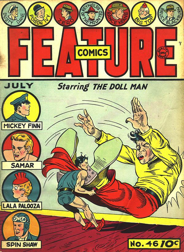 Feature Comics #46 cover