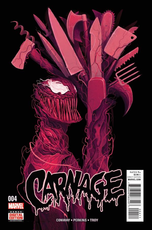 Carnage #4 cover