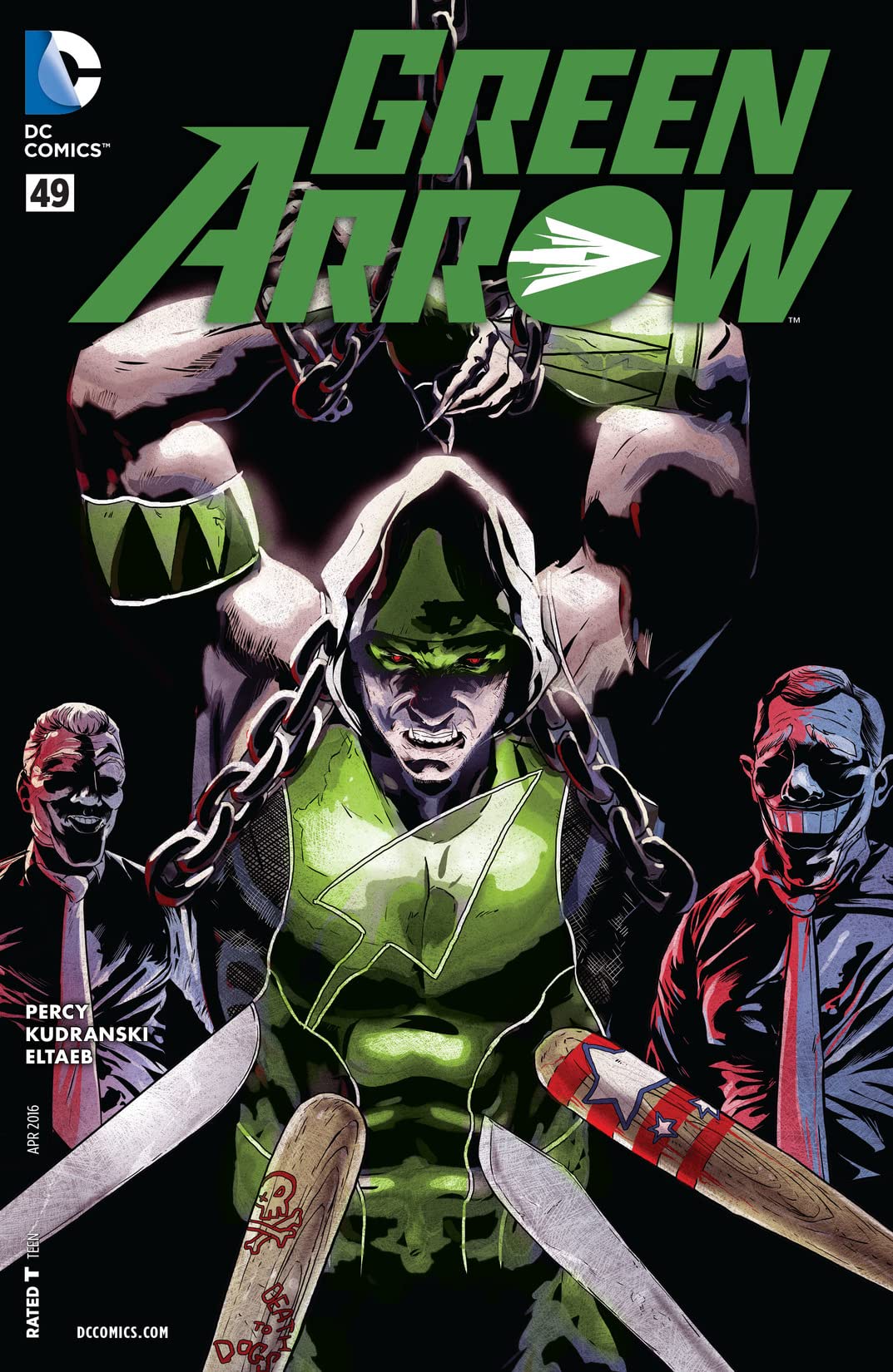 Green Arrow #49 cover
