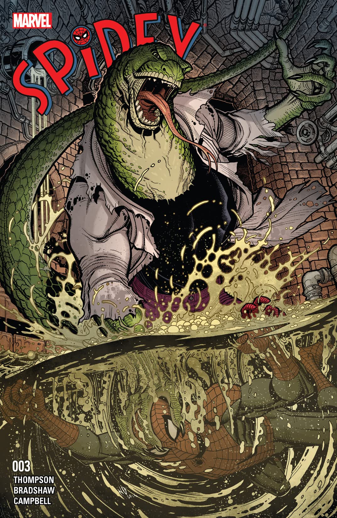 Spidey #3 cover