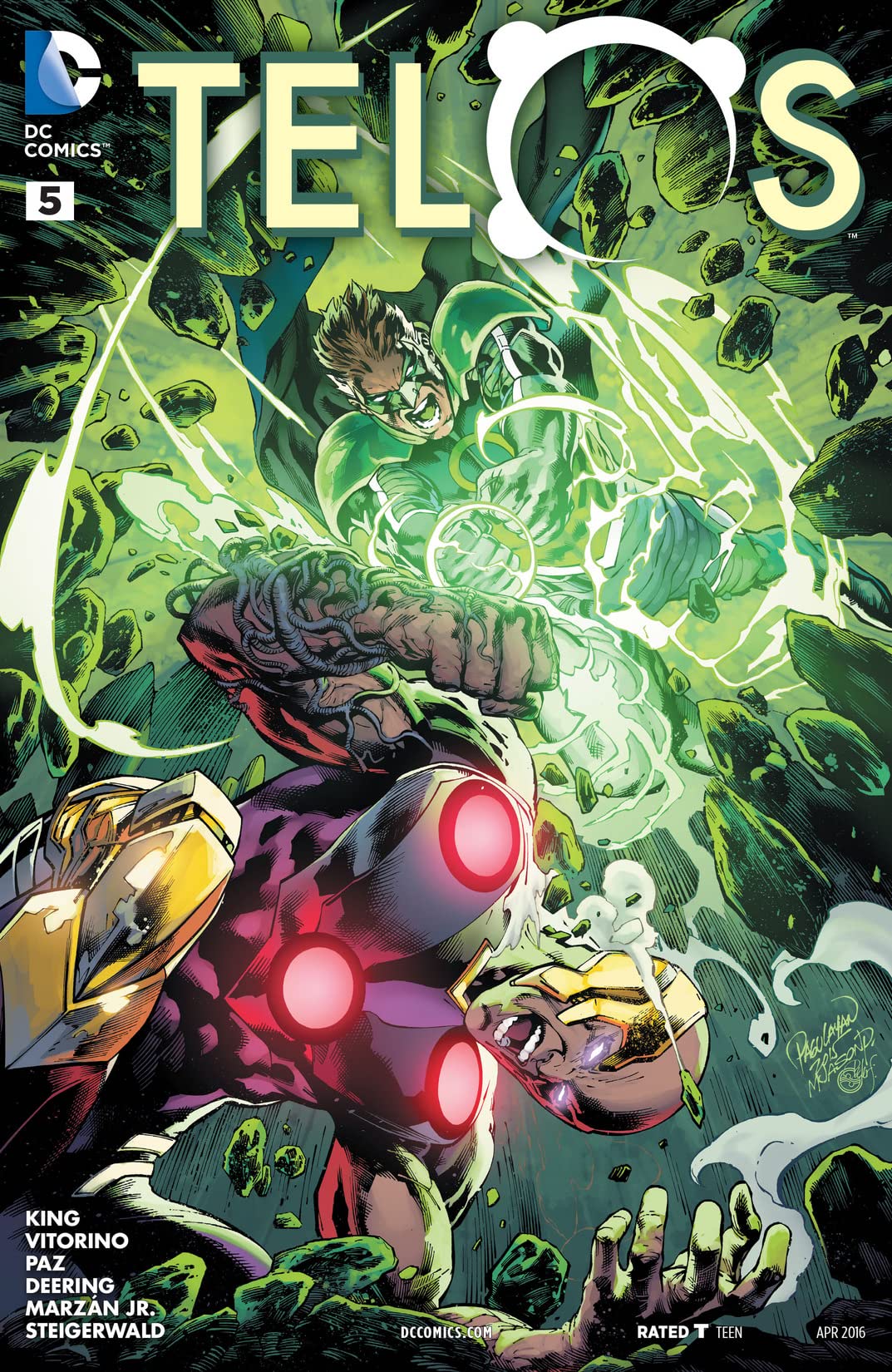 Telos #5 cover