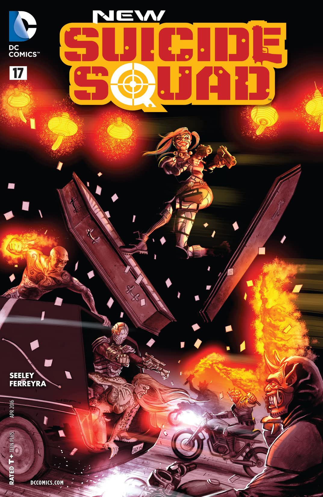 New Suicide Squad #17 cover