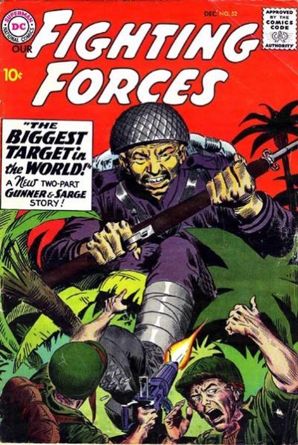 Our Fighting Forces #52 cover