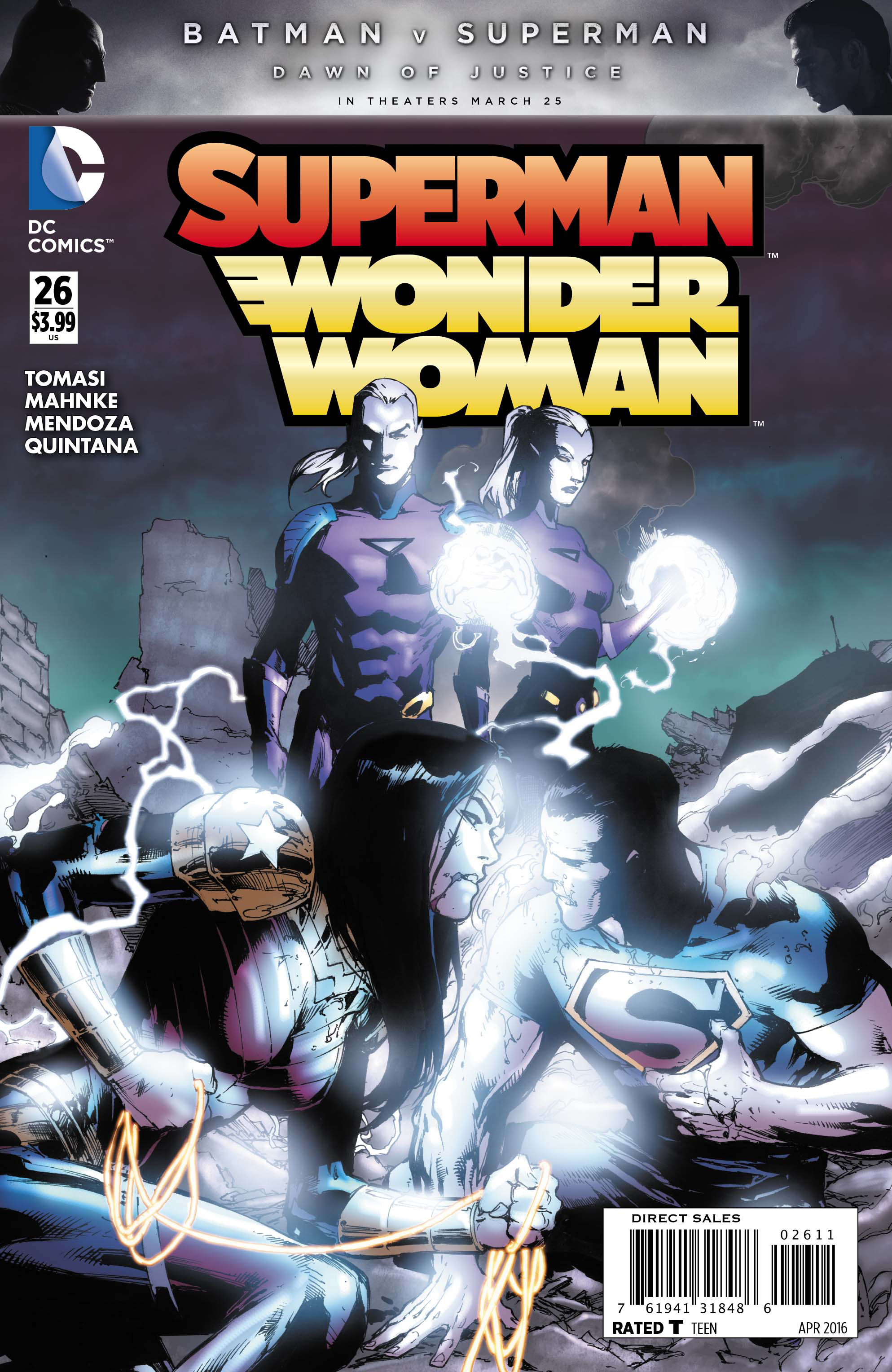 Superman / Wonder Woman #26 cover