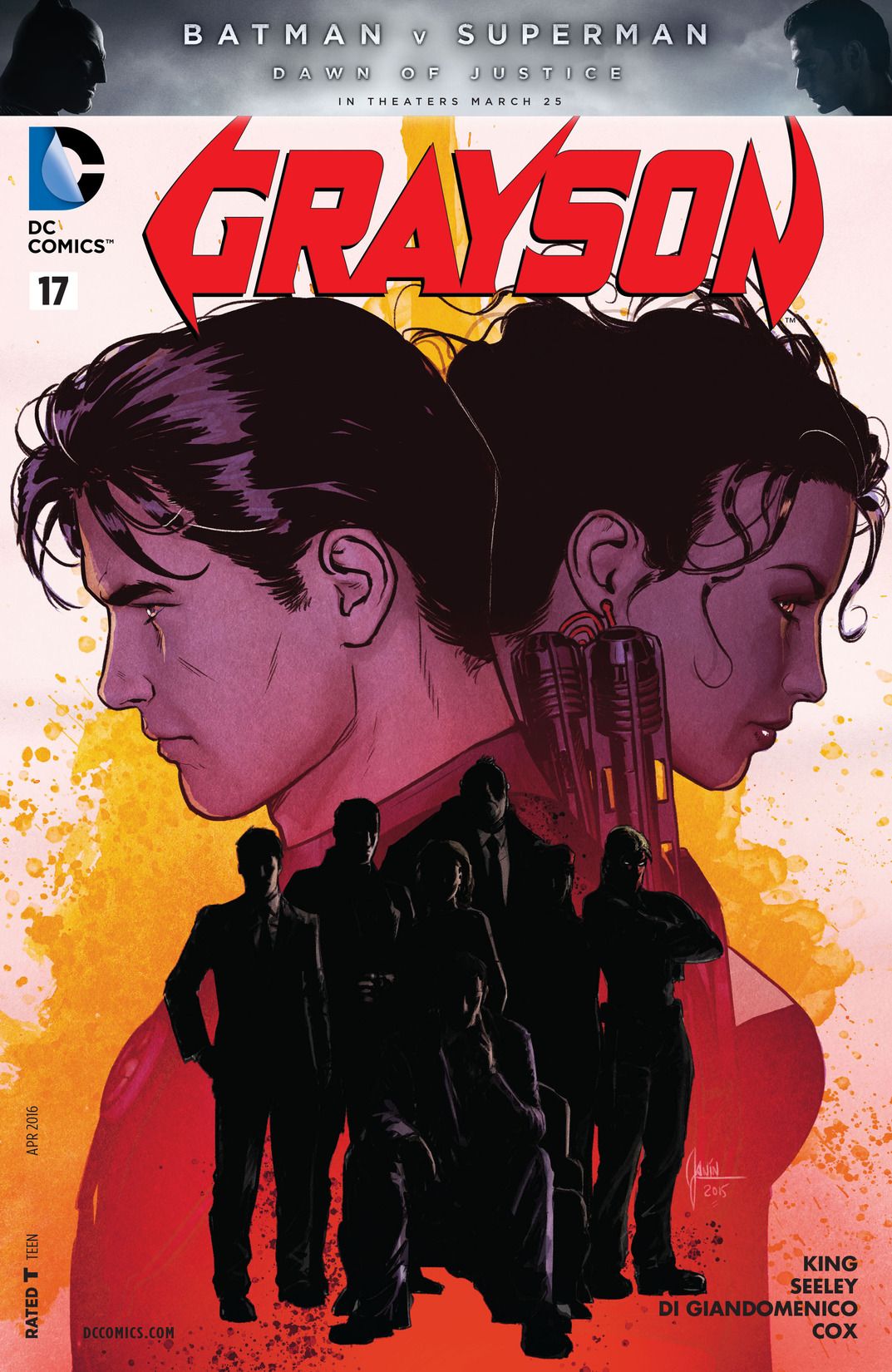 Grayson #17 cover
