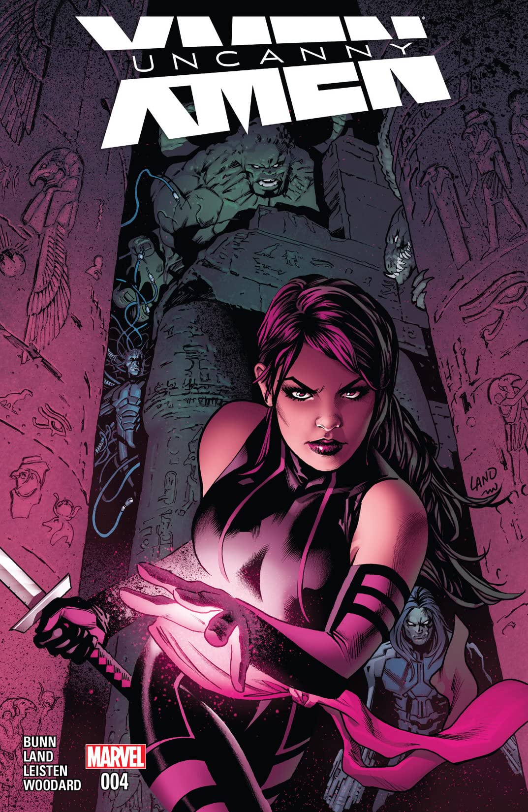 Uncanny X-Men #4 cover