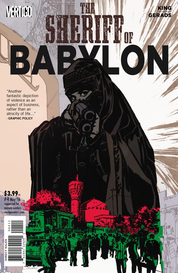 Sheriff of Babylon #4 cover