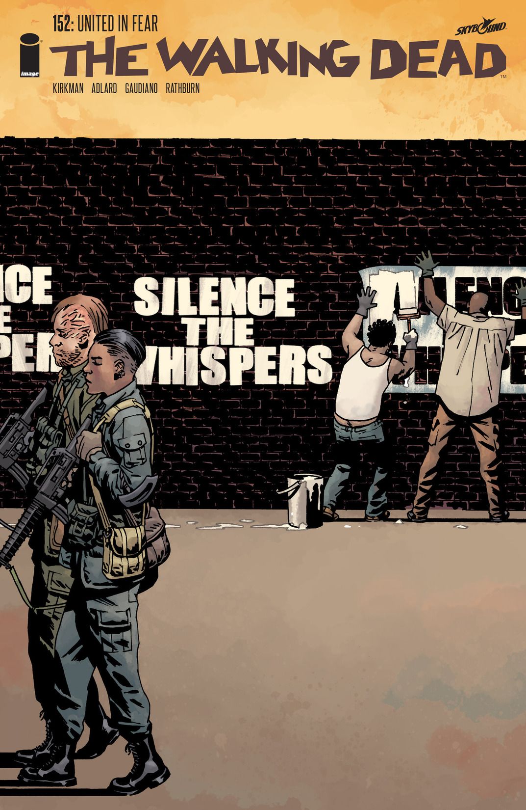 The Walking Dead #152 cover